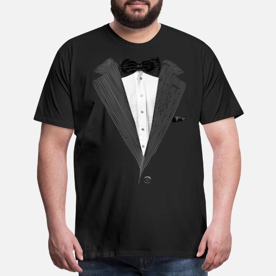 Realistic Tuxedo bow tie and sear 